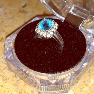 Blue Topaz Ring